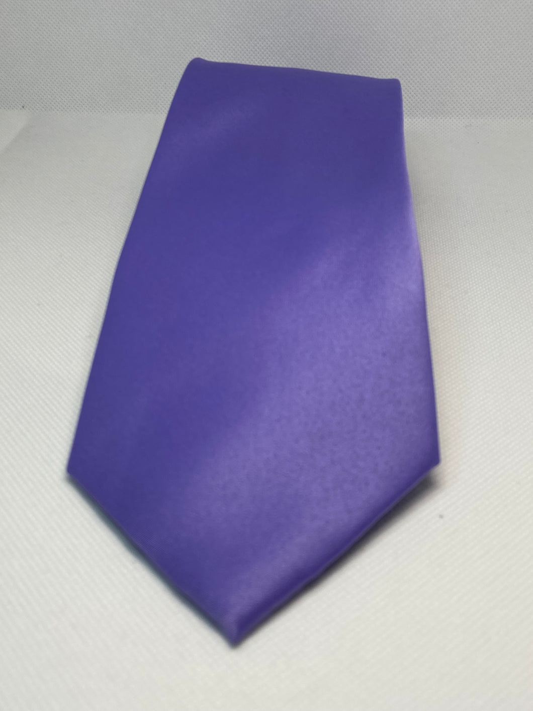 Poly Solid Satin Tie