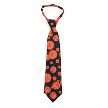 Load image into Gallery viewer, Boy&#39;s Basketball Novelty Tie
